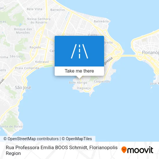 Rua Professora Emília BOOS Schmidt map