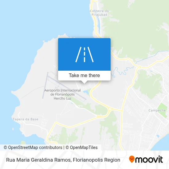Rua Maria Geraldina Ramos map