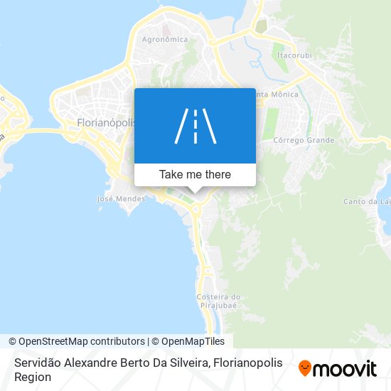 Servidão Alexandre Berto Da Silveira map