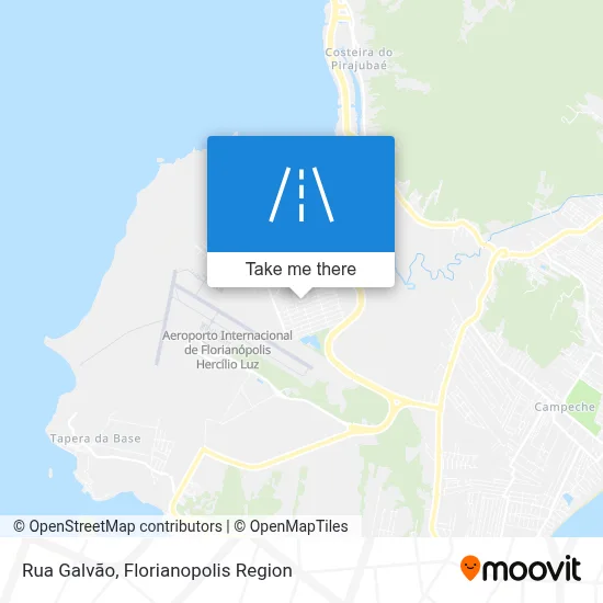 Rua Galvão map