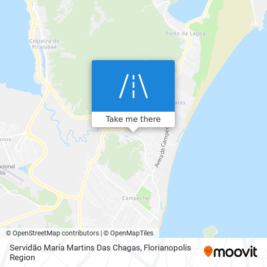 Servidão Maria Martins Das Chagas map