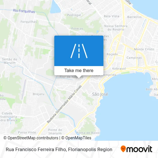 Rua Francisco Ferreira Filho map