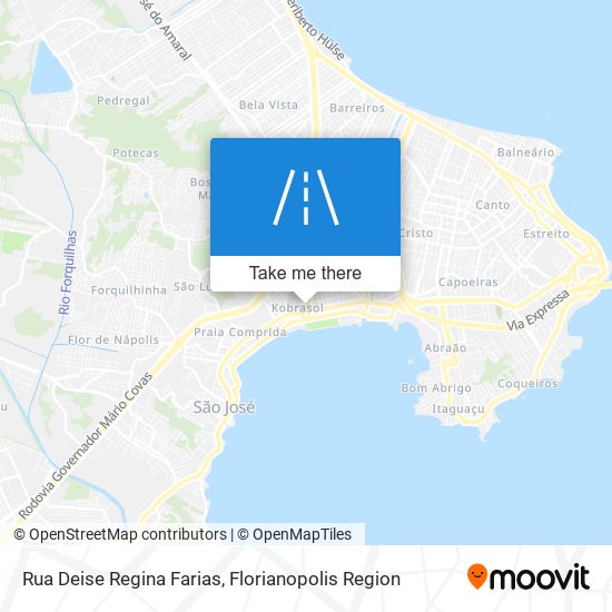 Rua Deise Regina Farias map