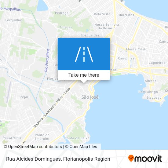 Rua Alcides Domingues map