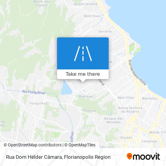 Mapa Rua Dom Hélder Câmara