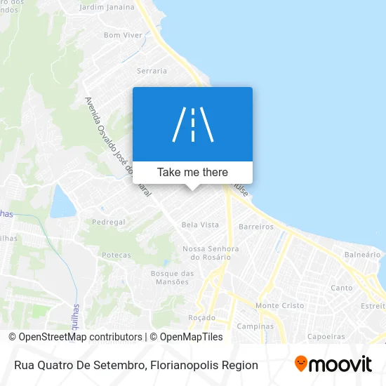 Rua Quatro De Setembro map