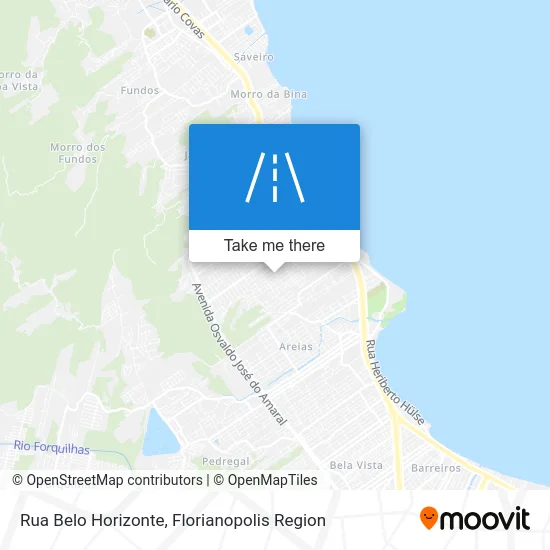 Rua Belo Horizonte map