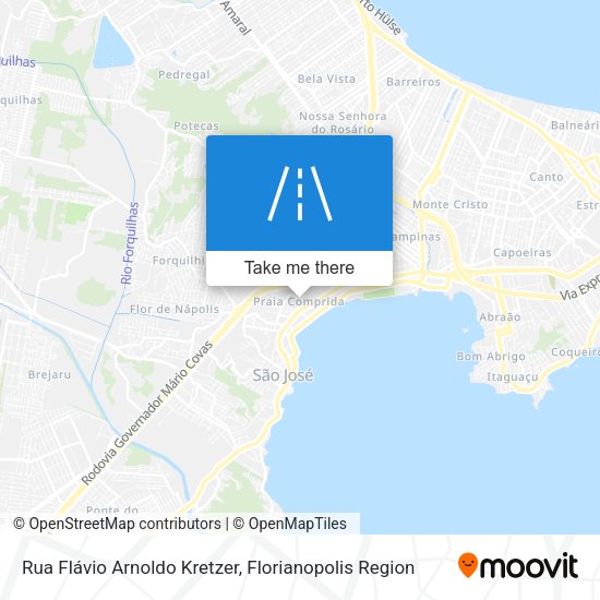 Rua Flávio Arnoldo Kretzer map