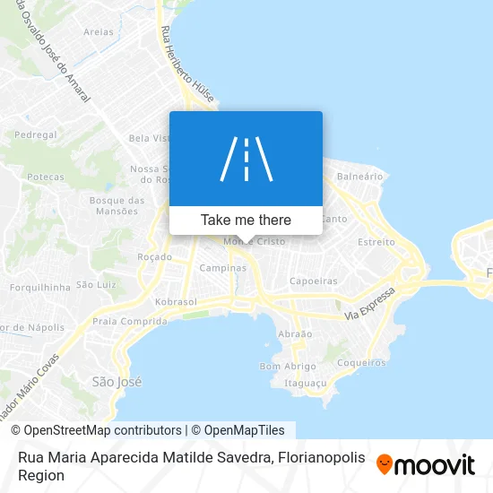 Rua Maria Aparecida Matilde Savedra map