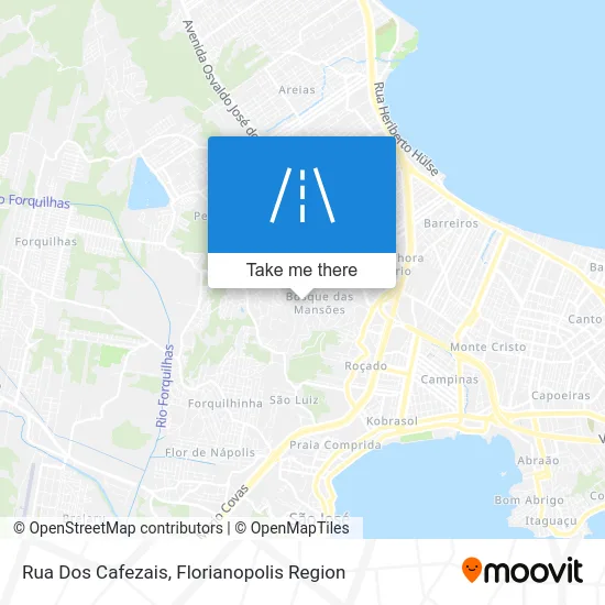 Rua Dos Cafezais map