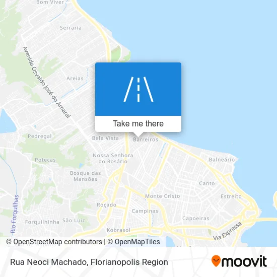 Rua Neoci Machado map