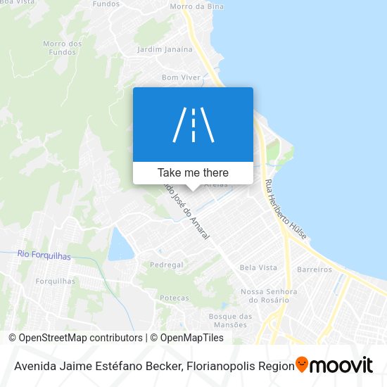 Avenida Jaime Estéfano Becker map