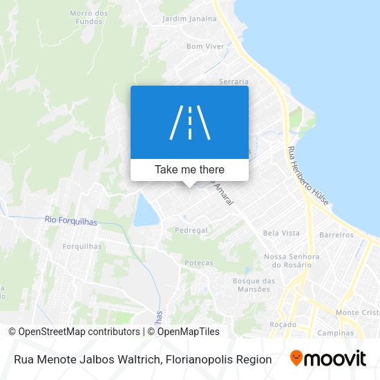 Rua Menote Jalbos Waltrich map