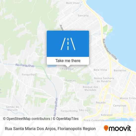 Rua Santa Maria Dos Anjos map