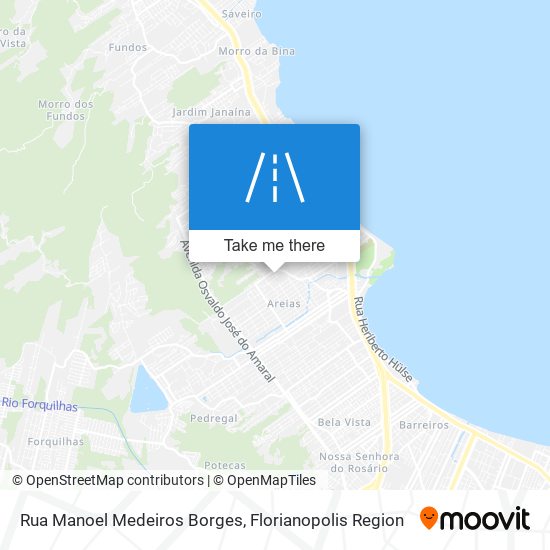 Rua Manoel Medeiros Borges map