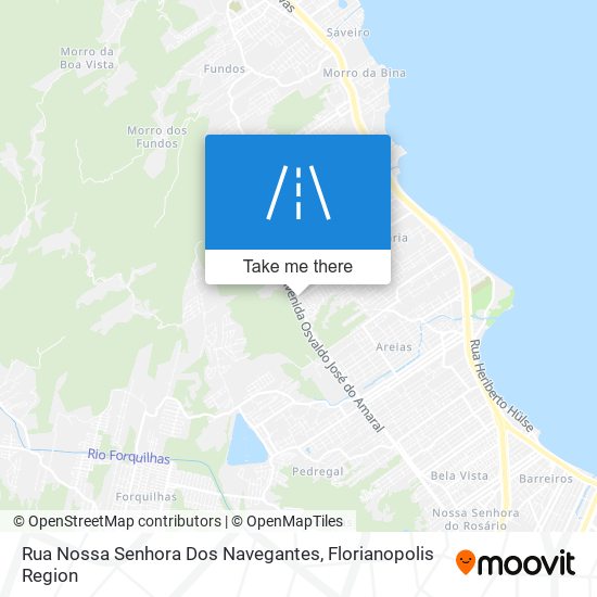 Rua Nossa Senhora Dos Navegantes map