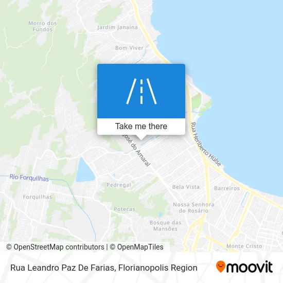 Rua Leandro Paz De Farias map