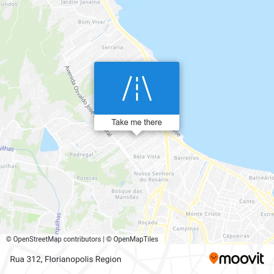 Rua 312 map