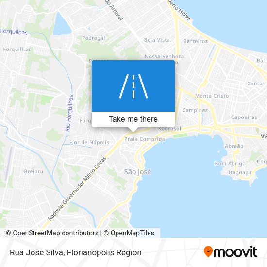 Rua José Silva map