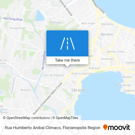 Rua Humberto Aníbal Clímaco map