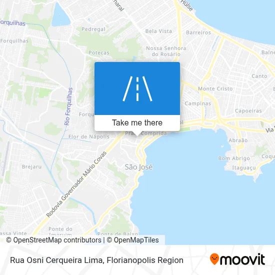 Rua Osni Cerqueira Lima map