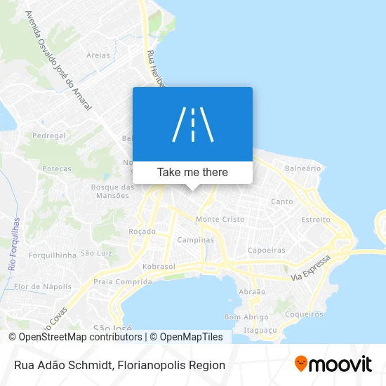 Rua Adão Schmidt map