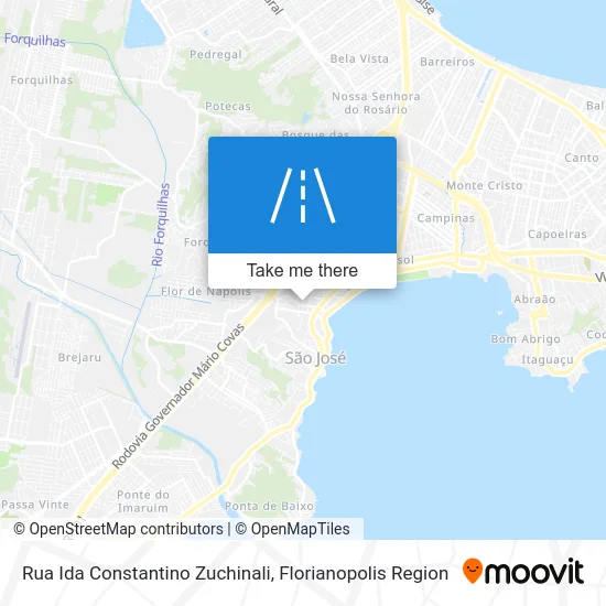 Rua Ida Constantino Zuchinali map