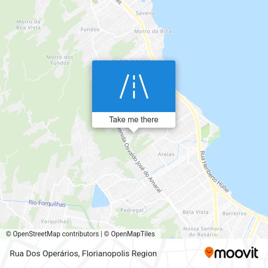 Rua Dos Operários map