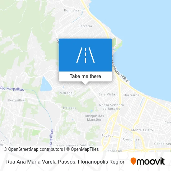 Rua Ana Maria Varela Passos map