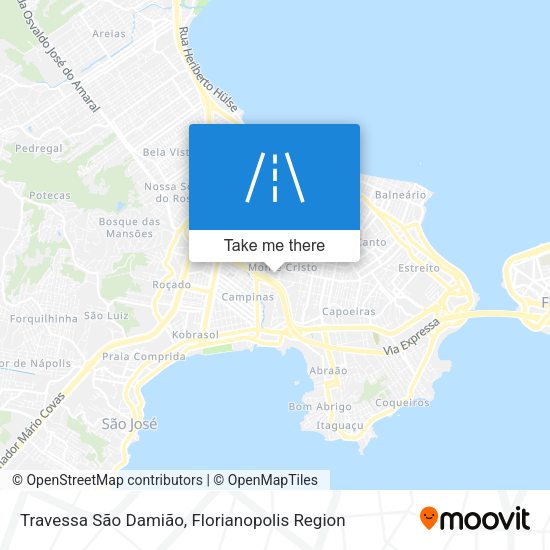 Travessa São Damião map