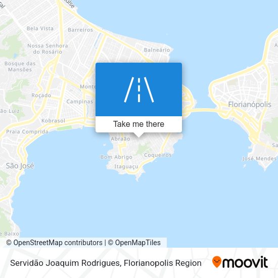 Servidão Joaquim Rodrigues map