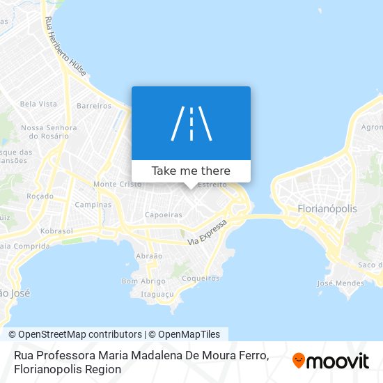 Rua Professora Maria Madalena De Moura Ferro map