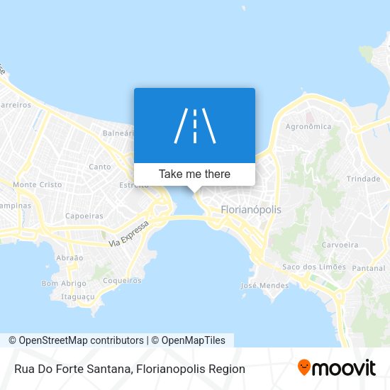 Rua Do Forte Santana map