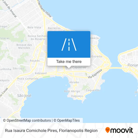 Rua Isaura Comichole Pires map