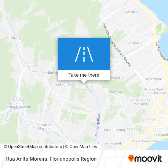 Rua Anita Moreira map