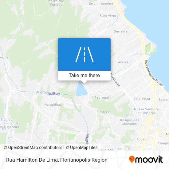 Rua Hamilton De Lima map