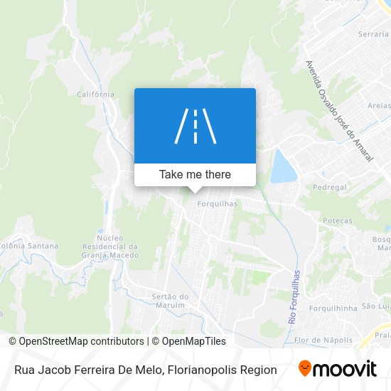 Rua Jacob Ferreira De Melo map