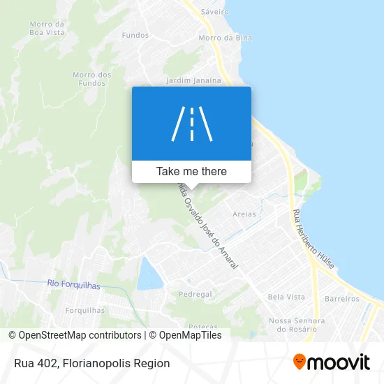 Rua 402 map