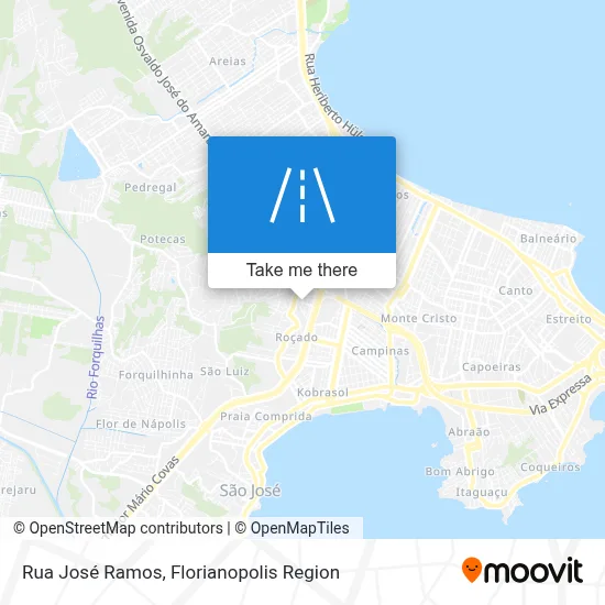 Rua José Ramos map