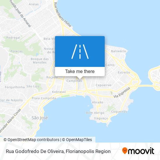 Rua Godofredo De Oliveira map