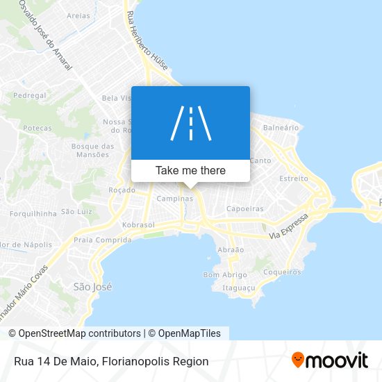Rua 14 De Maio map