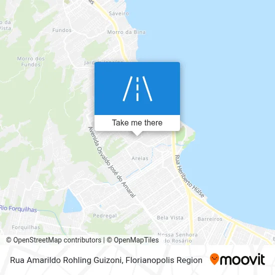 Rua Amarildo Rohling Guizoni map