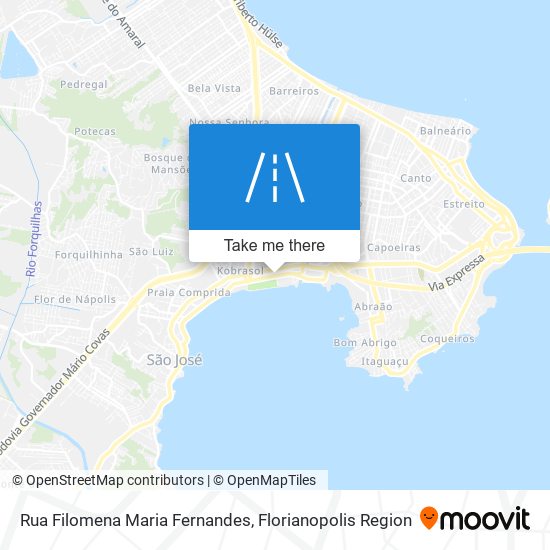 Rua Filomena Maria Fernandes map