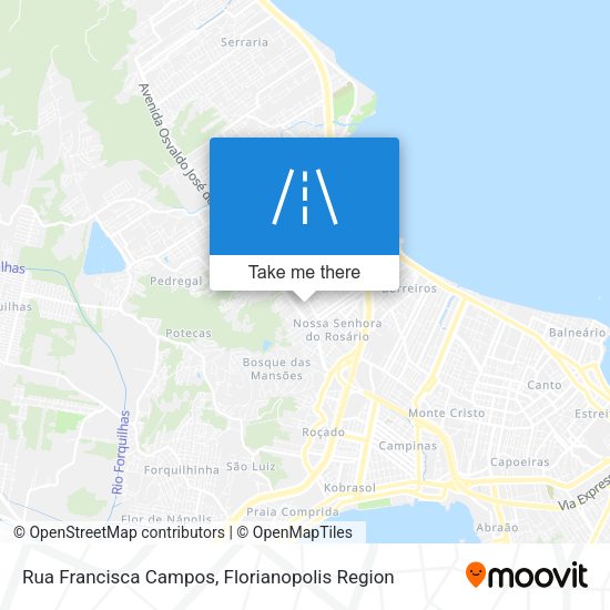 Rua Francisca Campos map