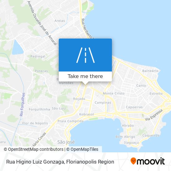 Mapa Rua Higino Luiz Gonzaga