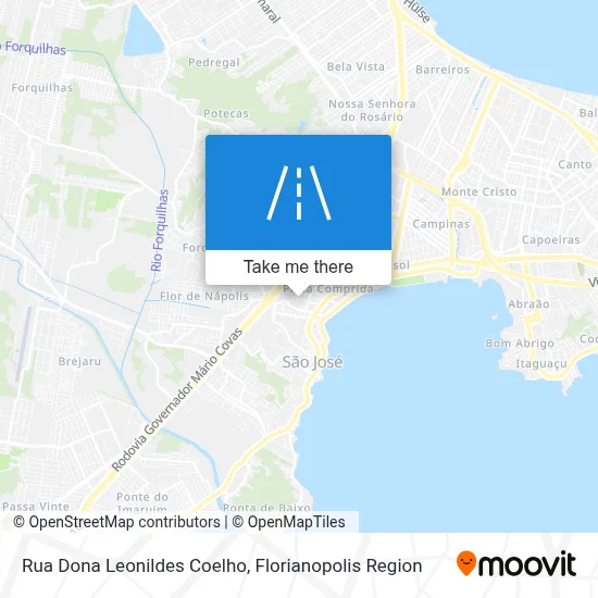 Rua Dona Leonildes Coelho map