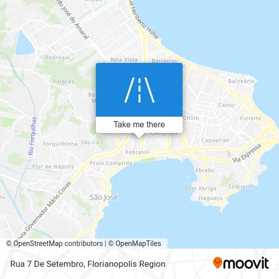 Rua 7 De Setembro map