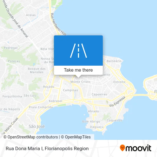 Rua Dona Maria I map