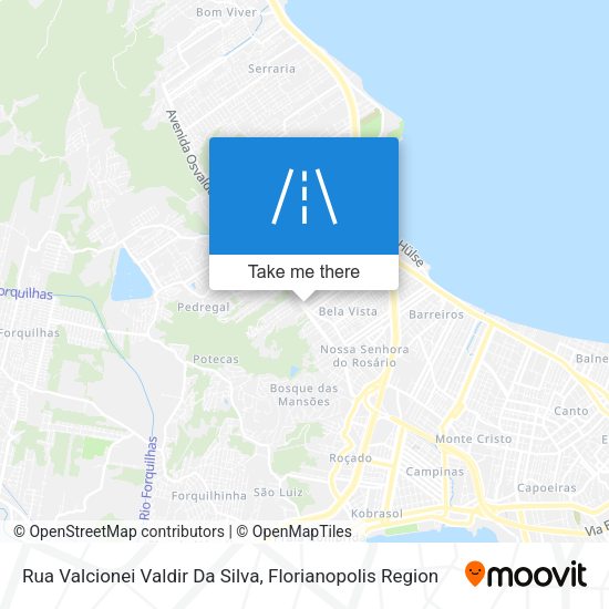 Rua Valcionei Valdir Da Silva map