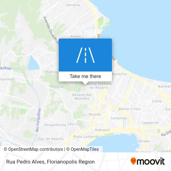 Rua Pedro Alves map